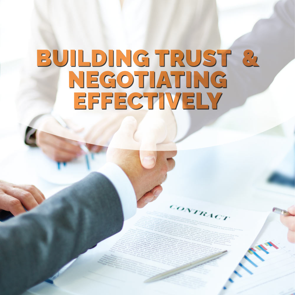 Building Trust and Negotiating Effectively