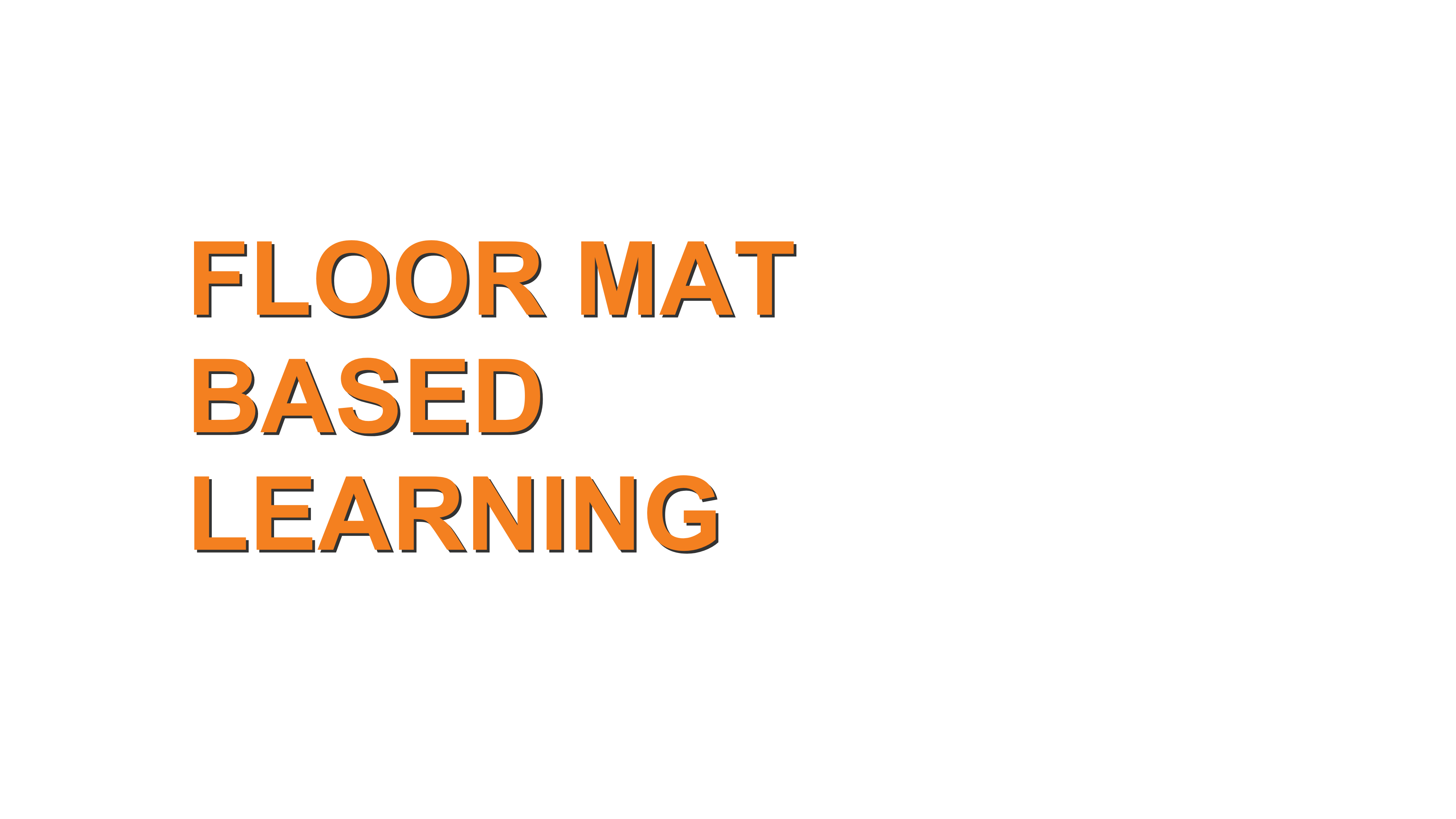 Floor Mat Based Learning Text